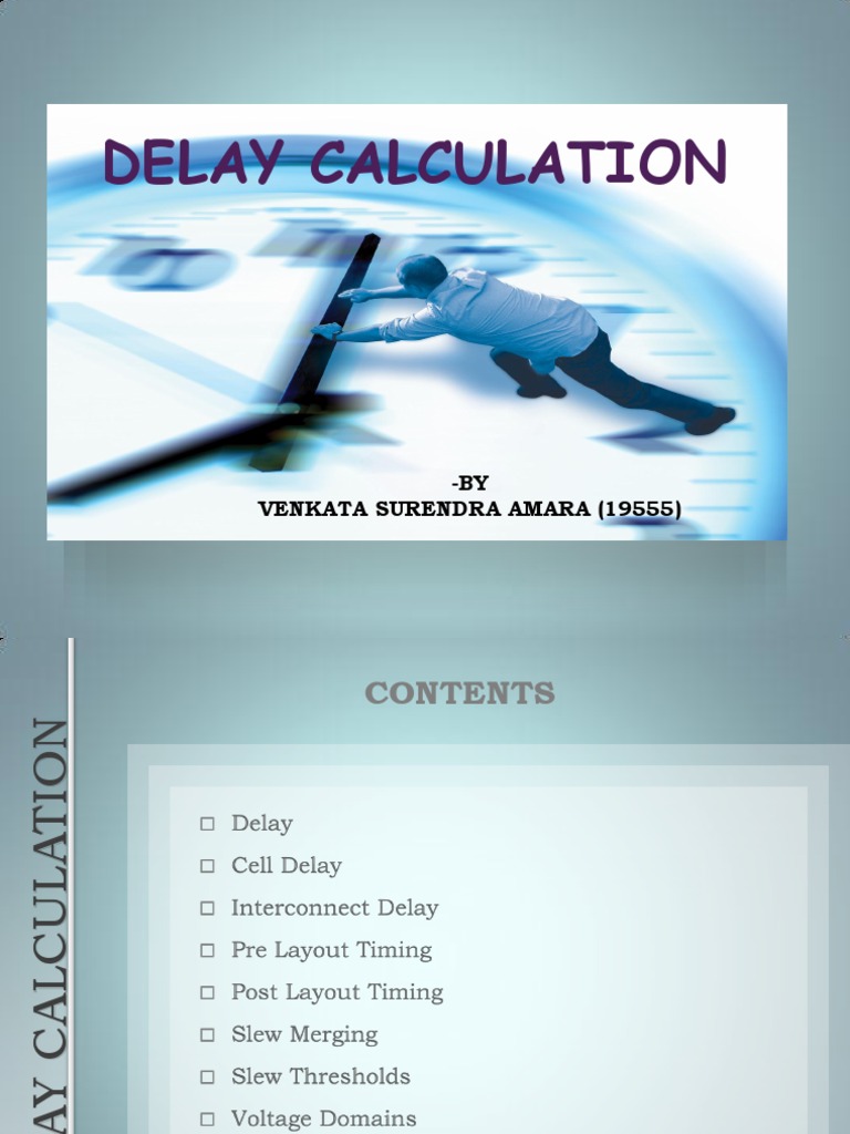 VLSI Delay Calculation Guide | PDF | Electronic Circuits | Electricity