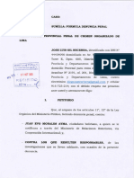 Denuncia Penal - Jose Luis Gil Becerra Contra Evo Morales: Caso Runasur