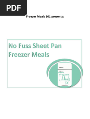 No Fuss Sheet Pan Freezer Meals for Cooking Clas
