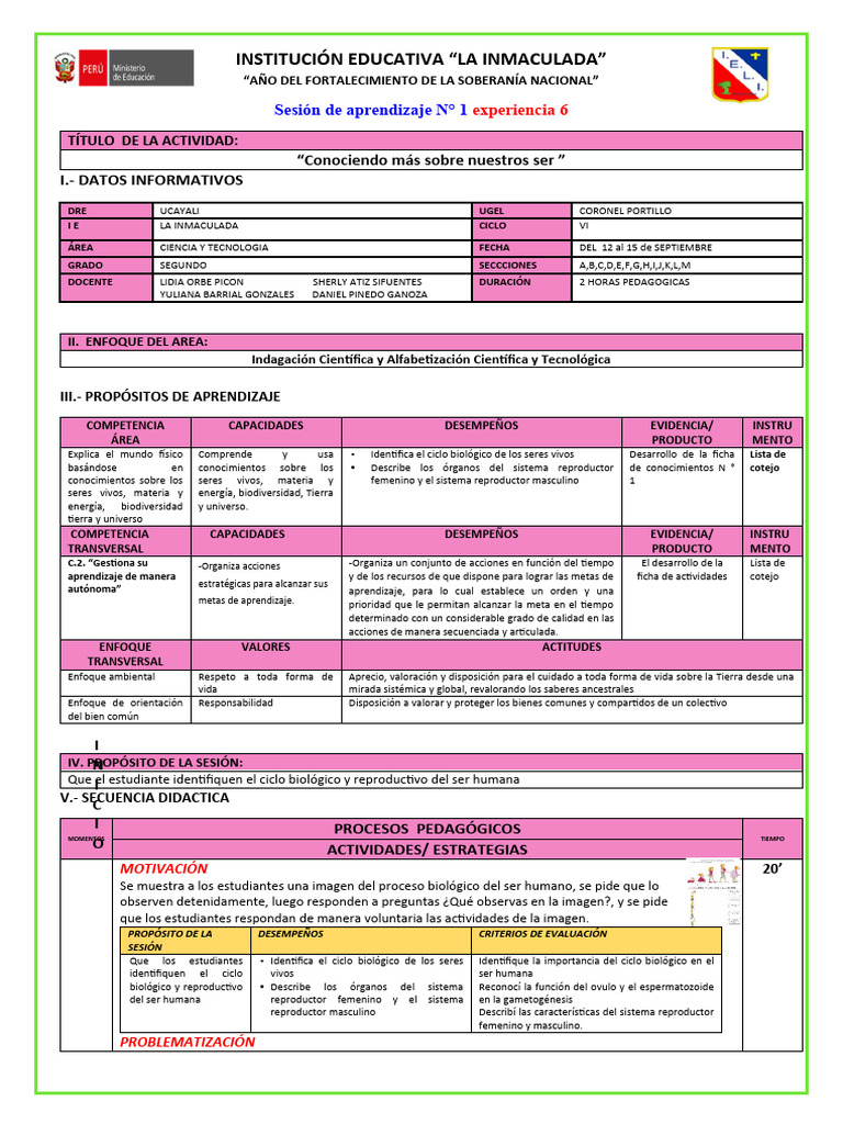 Sesion 1 | PDF | Crecimiento personal y profesional | Estudios de ...
