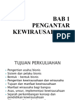 BAB 1. Pengantar Kewirausahaan