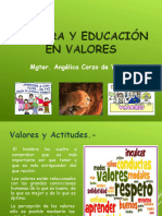 Cultura y Educación en Valores Modificado