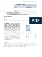 Assignment 03 (PHY-107)