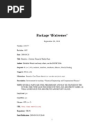 Package Fextremes': September 20, 2011