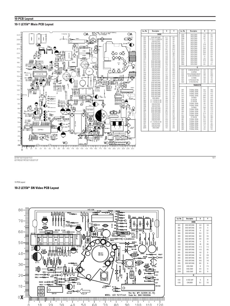 PCB Layouts for LE15V and LE17 Series | PDF | Electronic Circuits ...