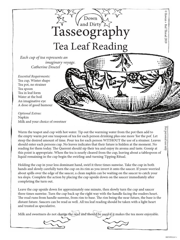 Coffee Cup Reading Symbols Explained | PDF