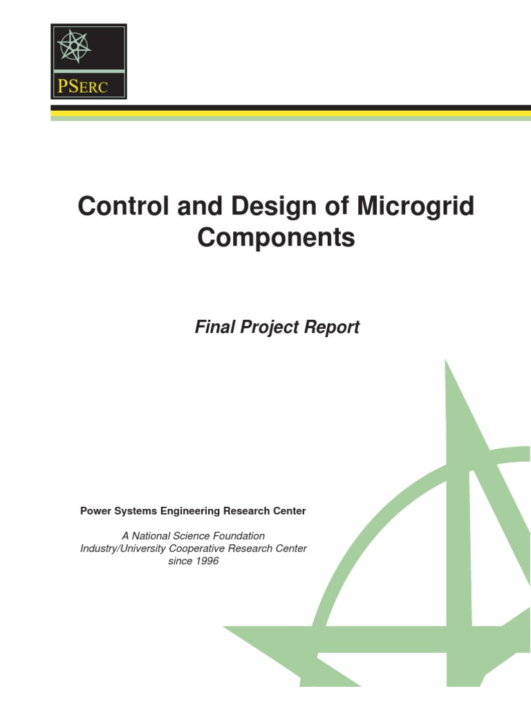 Control and Design of Microgrid Components: Final Project Report | PDF ...