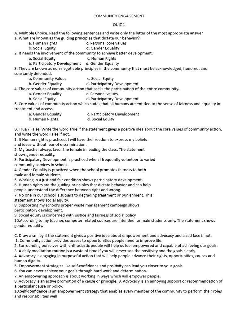 Cesc-Quiz 1 | PDF