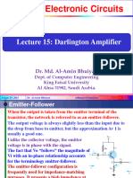 Lecture 15 Darlington Amplifier