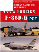 Air Force Legends 211 - North American Sabre Dog Part Three Ang & Foreign F-86D - K - L