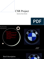 CSR Project: Done By: Omar Ghreeb