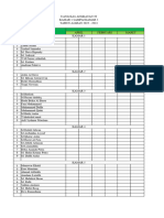 Format Uang Kas Kamar 1 - 5