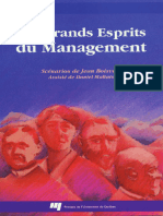 Les Grands Esprits Du Management