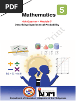 Math5 Q4 Mod7 Describing Experimental Probabilty v5