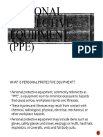 Personal Protective Equipment (PPE)