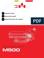 Manuale Ricambi M500H - 220117 - 120709