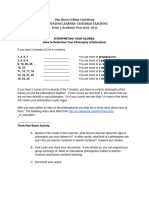 Interpreting Your Scores