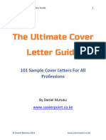 The Ultimate Cover Letter Guide