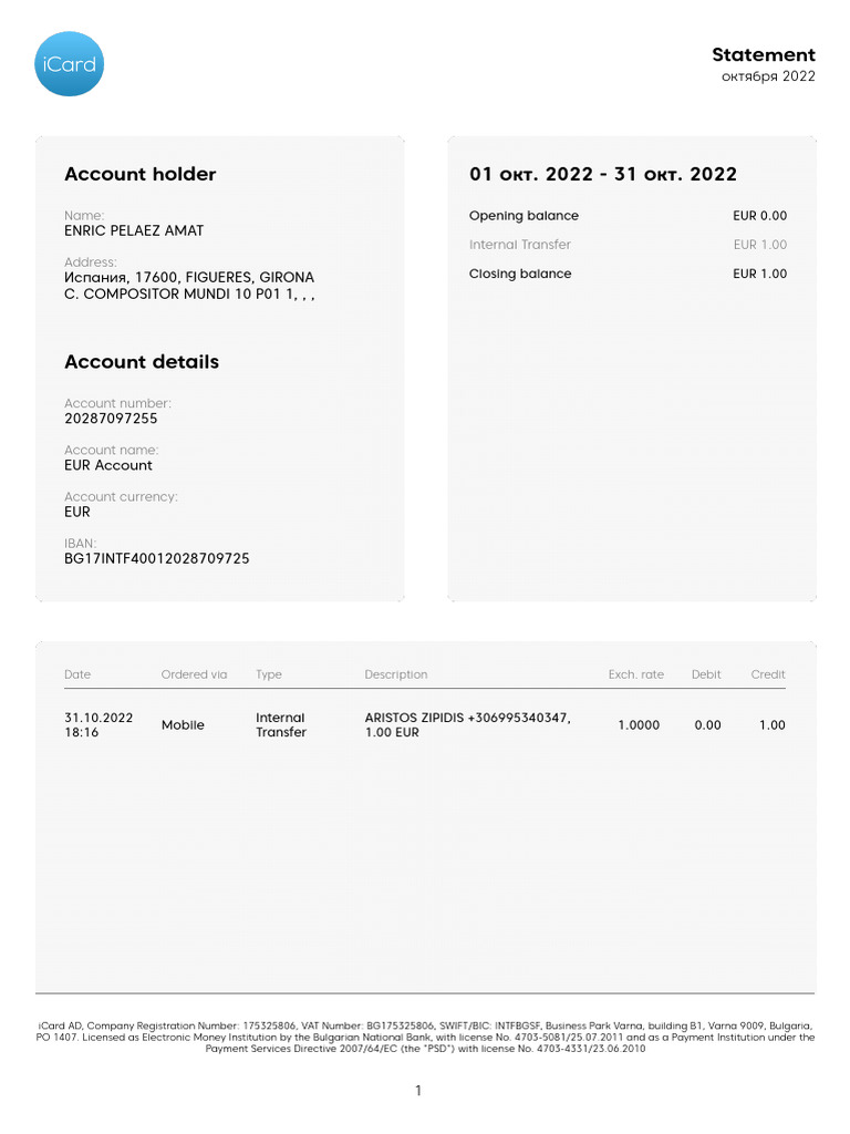 Icard Statement 10 2022 PDF