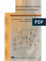 Livre Exercices Et Probl Corrig Lectronique Analogique