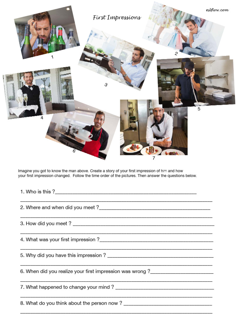 First Impressions Man Pdf