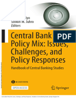 Central Bank Policy Mix: Issues, Challenges, and Policy Responses