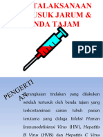 Penatalaksanaan Tertusuk Jarum Benda Tajam