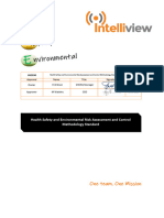 Intelliview - Health Safety and Environmental Risk Assessment and Control Methodology Standard - HSE030 - Rev 2
