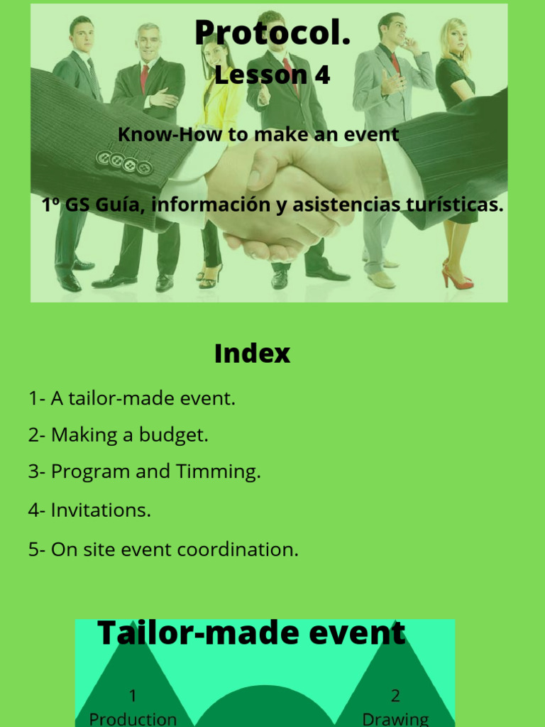 Event Planning Protocol Guide | PDF