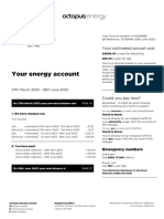 Your Energy Account: Your Estimated Annual Cost