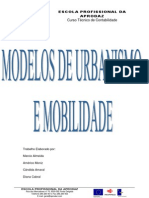 Trabalho de Grupo Modelos de Urbanismo e Mobilidade