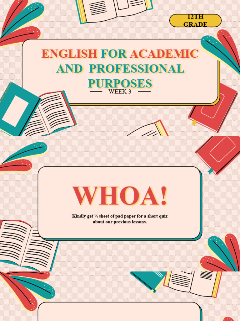 12th Grade Academic English Guide | PDF