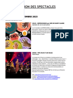 Festi'Diff 2023 - Présentation Des Spectacles