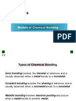 Models of Chemical Bonding