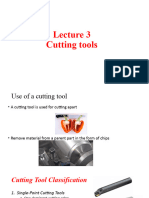 Lecture 3 - Cutting Tools