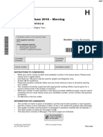 June 2016 QP - Paper 4 OCR Maths (B) GCSP