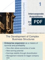 Intercorporate Acquisitions and Investments in Other Entities