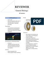 General Biology 2nd Quarter Reviewer
