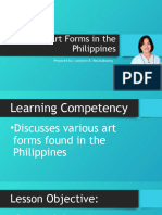 W2 - Various Art Forms in The Philippines