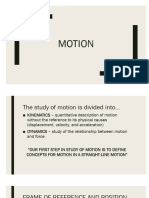 Motion in A Straight Line1