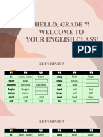 Active Passive Grade 7