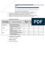 Descrição Da Estratégia de Aprendizagem Desafiadora