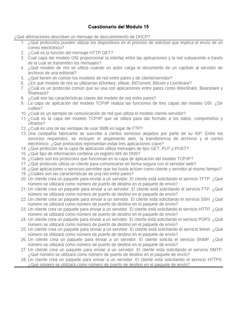 Módulos 15 | PDF | Negocios