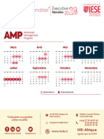 2023 Calendrier AMP