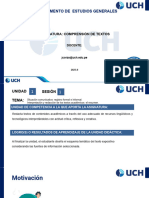 Interpretación y Producción de Textos Semana 1 Redacción de Textos Académicos en Proceso