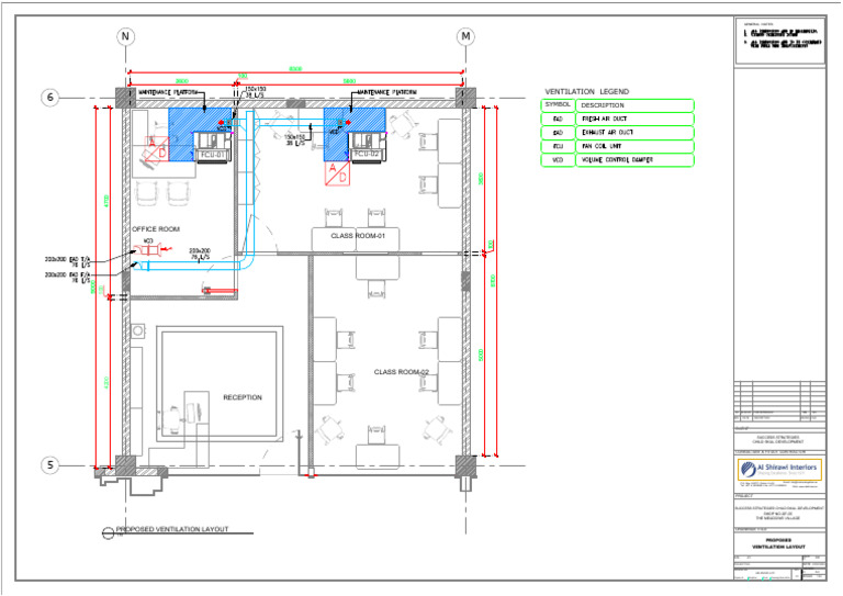 V-01 Ventilation Layout | PDF