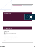 Unit 3-Linear DS - STACK