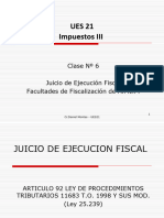 Clase #6 - J.E.F. - Fac. de Fiscalización Actual