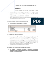 Informe de La Semana Del 25 Al 30 Septiembre 2023