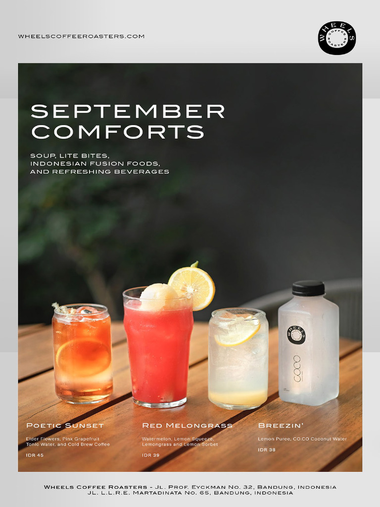 Wheels Menu 2023 Sept | PDF